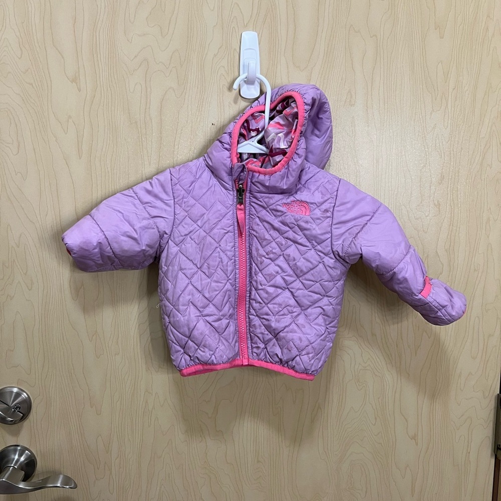 Girls Northface Reversible Jacket